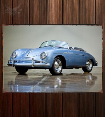 Металлическая табличка Porsche 356A 1600 Super Speedster